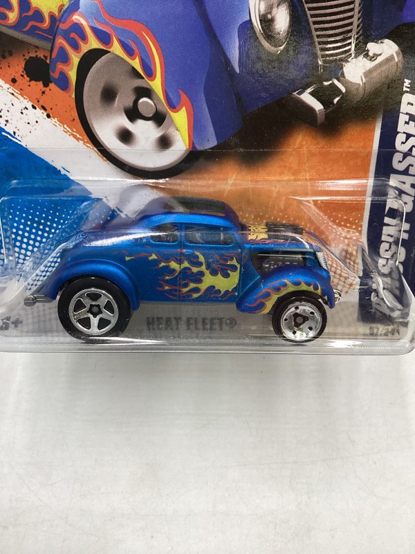 2011 Hot wheels #097 Pass N Gasser Blue 40D Hot on Sale