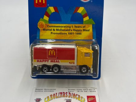 Hot Wheels Limited Edition 1 7000 1991-1995 McDonald’s Happy Meal Promo Hiway Hauler W Protector For Discount