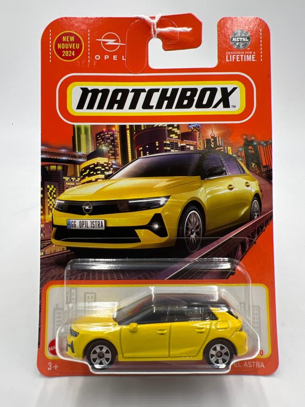 2024 Matchbox #87 2022 Opel Astra Yellow 212G Sale