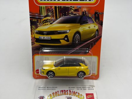 2024 Matchbox #87 2022 Opel Astra Yellow 212G Sale