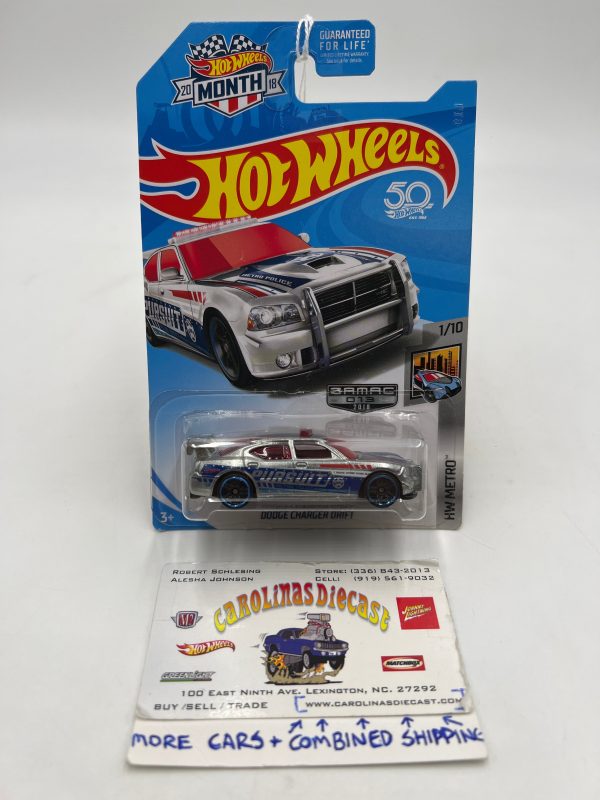 2018 Hot Wheels Zamac 013 Dodge Charger Drift 144D on Sale