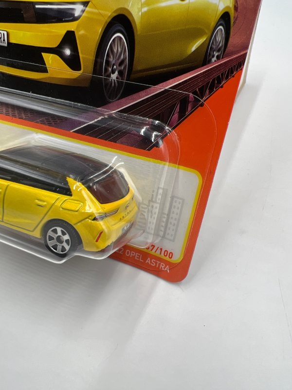 2024 Matchbox #87 2022 Opel Astra Yellow 212G Sale