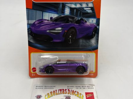 2024 Matchbox #85 2019 McLaren 720S Spider Purple 212E Fashion