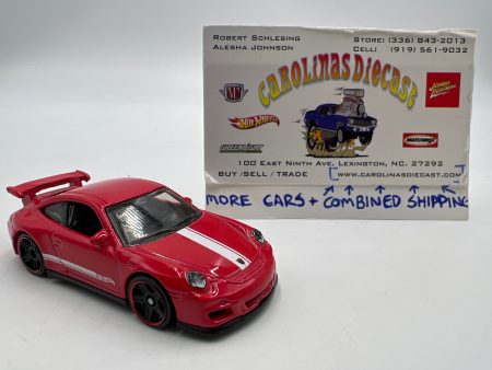 Hot Wheels Mainline Porsche 911 GT3 RS Red Loose Discount