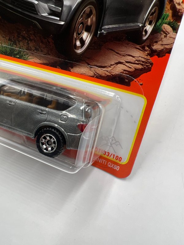 2024 Matchbox #33 2022 Infiniti QX80 Gray 212A Fashion