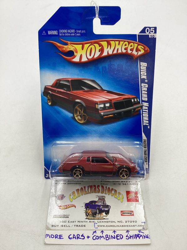 2009 Hot Wheels #131 Buick Grand National Red 46A Sale