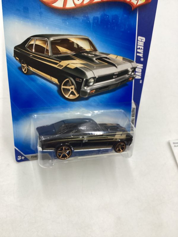 2009 Hot Wheels #136 Chevy Nova Black Online