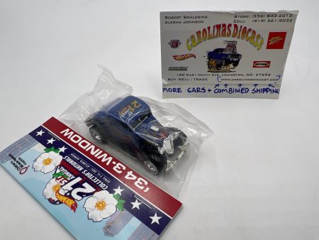 Hot Wheels 21st Annual Collectors Nationals Atlanta 34 Ford 3-Window Blue Supply