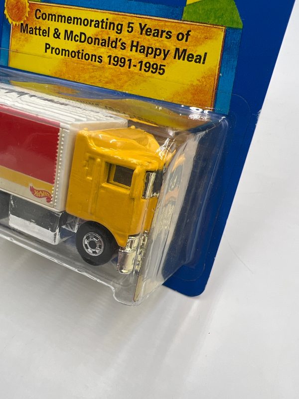 Hot Wheels Limited Edition 1 7000 1991-1995 McDonald’s Happy Meal Promo Hiway Hauler W Protector For Discount