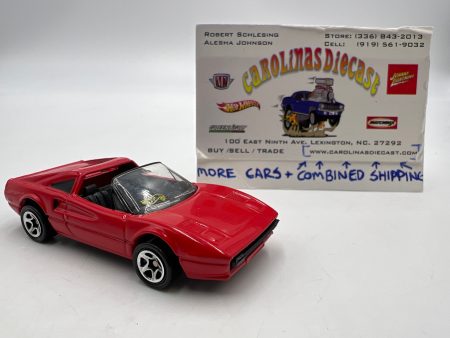 Hot Wheels Mainline Ferrari 308 GTS Red Loose Online Sale