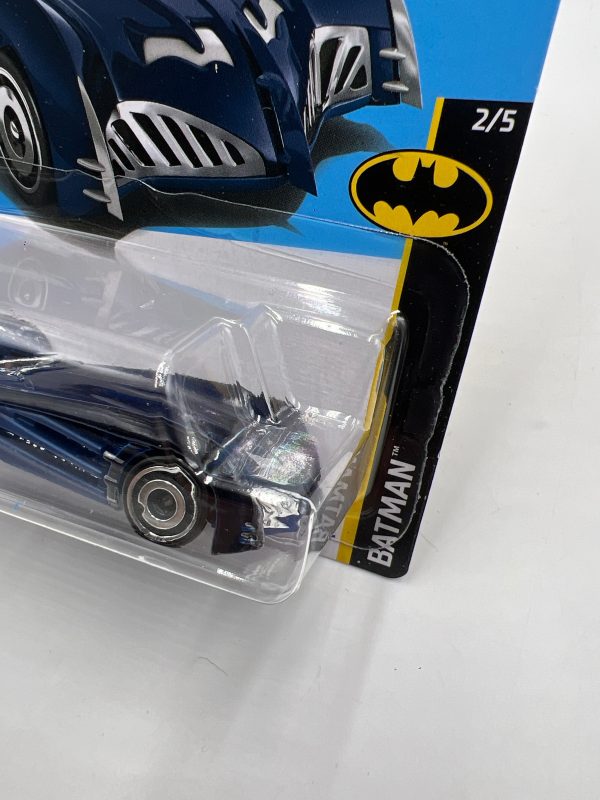 2024 Hot Wheels N Case #54 Batman & Robin Batmobile Blue 113H on Sale