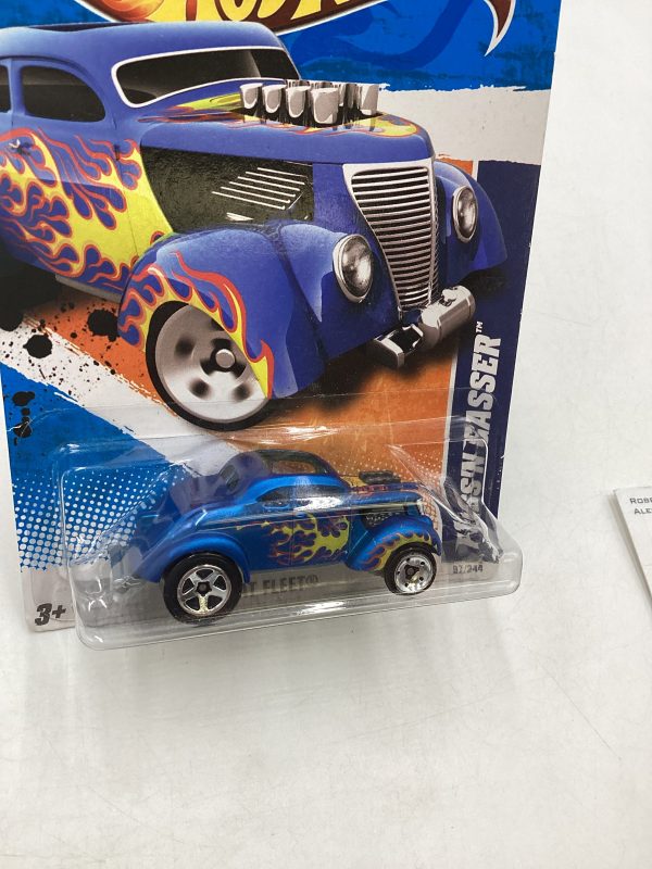 2011 Hot wheels #097 Pass N Gasser Blue 40D Hot on Sale