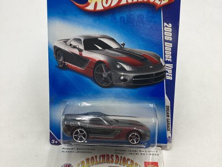 2009 Hot Wheels #147 2006 Dodge Viper Gray 52B Fashion