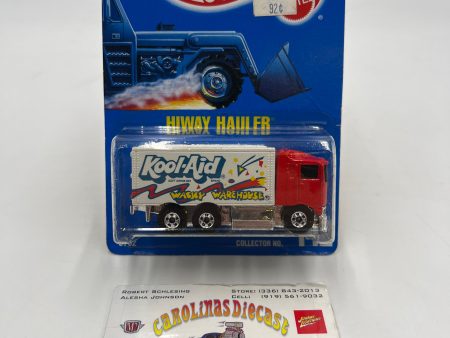 Hot Wheels Blue Card Collector No. 142 Hiway Hauler Kool-Aid BW Wheels For Discount