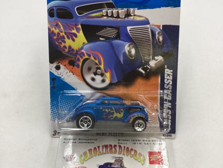 2011 Hot wheels #097 Pass N Gasser Blue 40D Hot on Sale