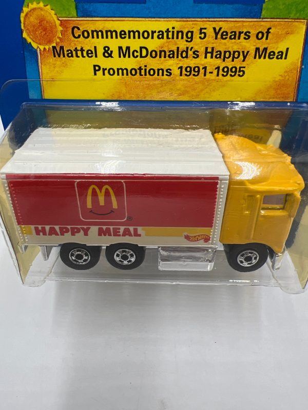 Hot Wheels Limited Edition 1 7000 1991-1995 McDonald’s Happy Meal Promo Hiway Hauler W Protector For Discount