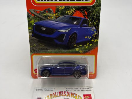 2024 Matchbox #37 2021 Cadillac CT5-V Blue 212H Cheap