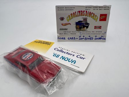 Hot Wheels 23rd Annual Collectors Nationals Newsletter 68 Nova Red For Discount