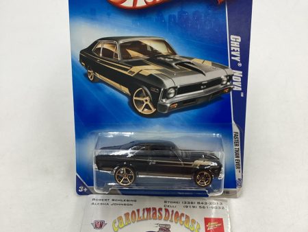 2009 Hot Wheels #136 Chevy Nova Black Online