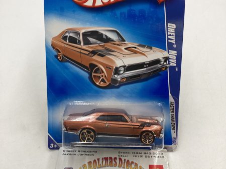 2009 Hot Wheels #136 Chevy Nova Copper 13E Online Sale