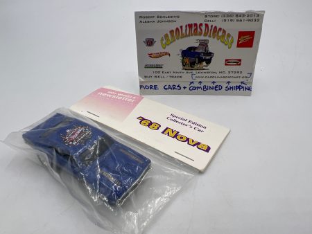 Hot Wheels 6th Annual Collectors Nationals Newsletter 68 Nova Blue For Discount