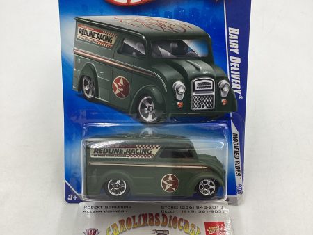 2009 Hot Wheels #158 Dairy Delivery Green 53B Hot on Sale