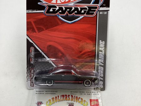 Hot Wheels Garage 03 20 66 Ford Fairlane Black metal metal 245C Sale