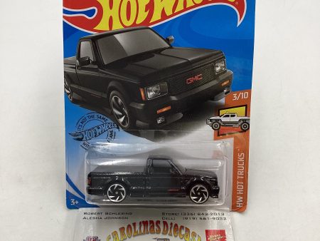 2020 Hot Wheels #150 91 GMC Syclone Black Intl Card 43B For Discount