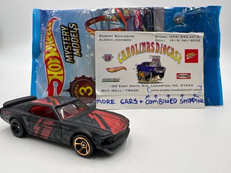 2019 Hot Wheels Mystery Models Series 3 #1 Chase 69 Ford Mustang Boss 302 Black Supply