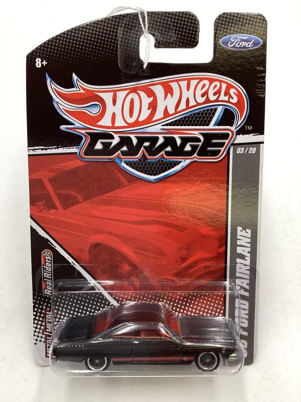 Hot Wheels Garage 03 20 66 Ford Fairlane Black metal metal 245C Sale