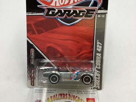 Hot Wheels Garage 06 20 Shelby Cobra 427 Silver Discount