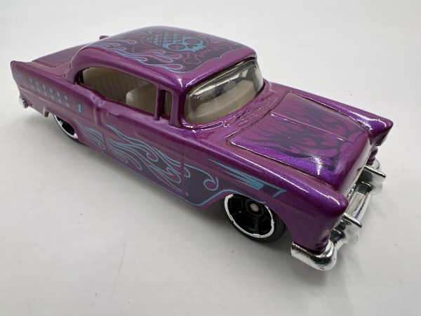 2020 Hot Wheels Mystery Models Series 2 #1 Chase 55 Chevy Purple on Sale