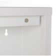 Shoe Rack Alexandra House Living White 50 x 136 x 15 cm 4 drawers Online now