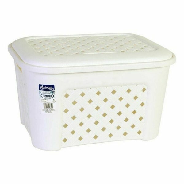 Laundry Basket Arianna Tontarelli TON827 (44 x 35 x 24 cm) 44 x 35 x 24 cm (6 Units) For Cheap