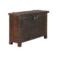 Chest Home ESPRIT Brown Iron Teak 137 x 44 x 98 cm on Sale