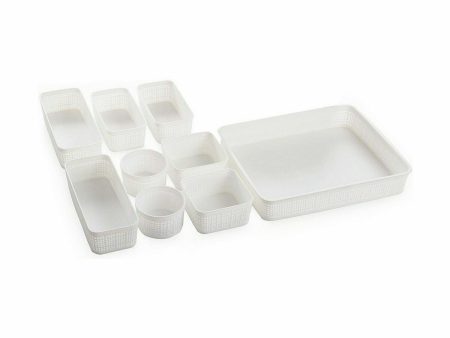 Basket set Dem 9 Pieces Plastic (8 Units) For Sale