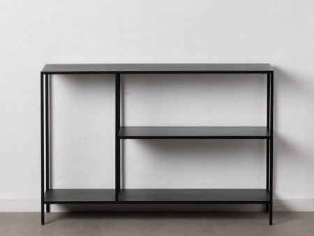 TV furniture 120,5 x 30 x 81,3 cm Black Steel Sale