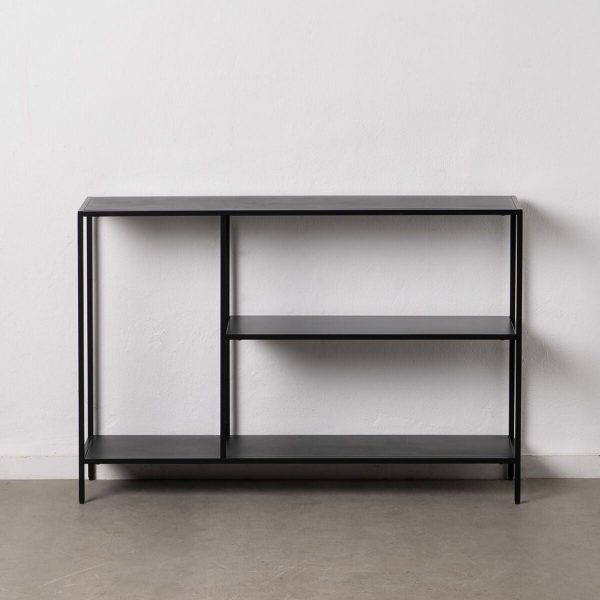 TV furniture 120,5 x 30 x 81,3 cm Black Steel Sale