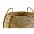 Basket set DKD Home Decor Rattan Bali (2 pcs) (25 x 25 x 22 cm) (35 x 35 x 37 cm) Cheap