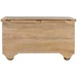 Chest Home ESPRIT Natural Teak 136 X 70 X 76 cm Online now