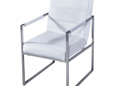 Armchair DKD Home Decor White Steel Plastic 75 x 57 x 92 cm Online Sale