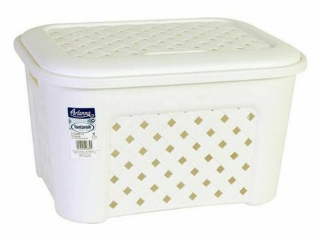 Laundry Basket Arianna Tontarelli TON827 (44 x 35 x 24 cm) 44 x 35 x 24 cm (6 Units) For Cheap