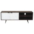 TV furniture DKD Home Decor Dark brown 140 x 35 x 50 cm Mango wood Online now