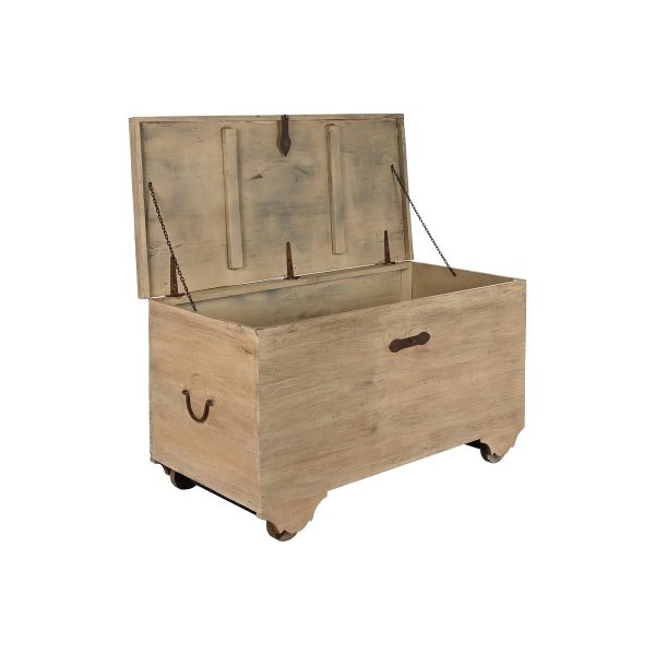 Chest Home ESPRIT Natural Teak 136 X 70 X 76 cm Online now