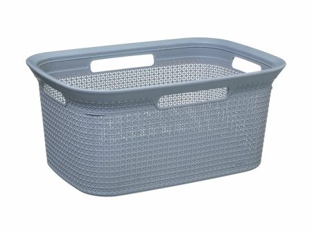 Laundry basket 5five Simply Smart Grey polypropylene 59 x 41 x 27,5 cm 45 L Online