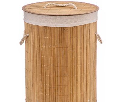 Laundry basket Caison Cloth Bamboo 35 x 35 x 50 cm Supply