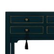 Console Blue Fir wood MDF Wood 63 x 26 x 85 cm Supply