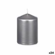 Candle Acorde 92535 Silver 7 x 10 x 7 cm (24 Units) For Cheap