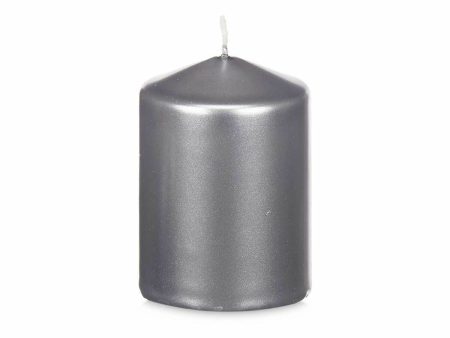 Candle Acorde 92535 Silver 7 x 10 x 7 cm (24 Units) For Cheap