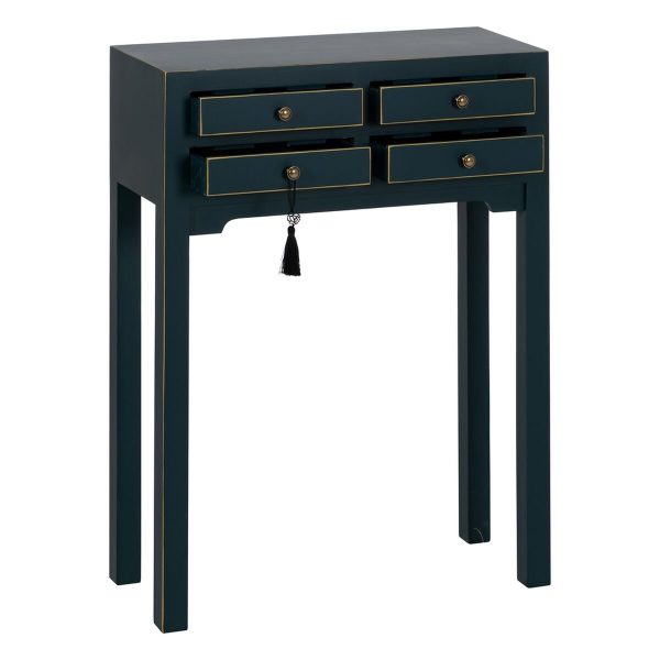 Console Blue Fir wood MDF Wood 63 x 26 x 85 cm Supply